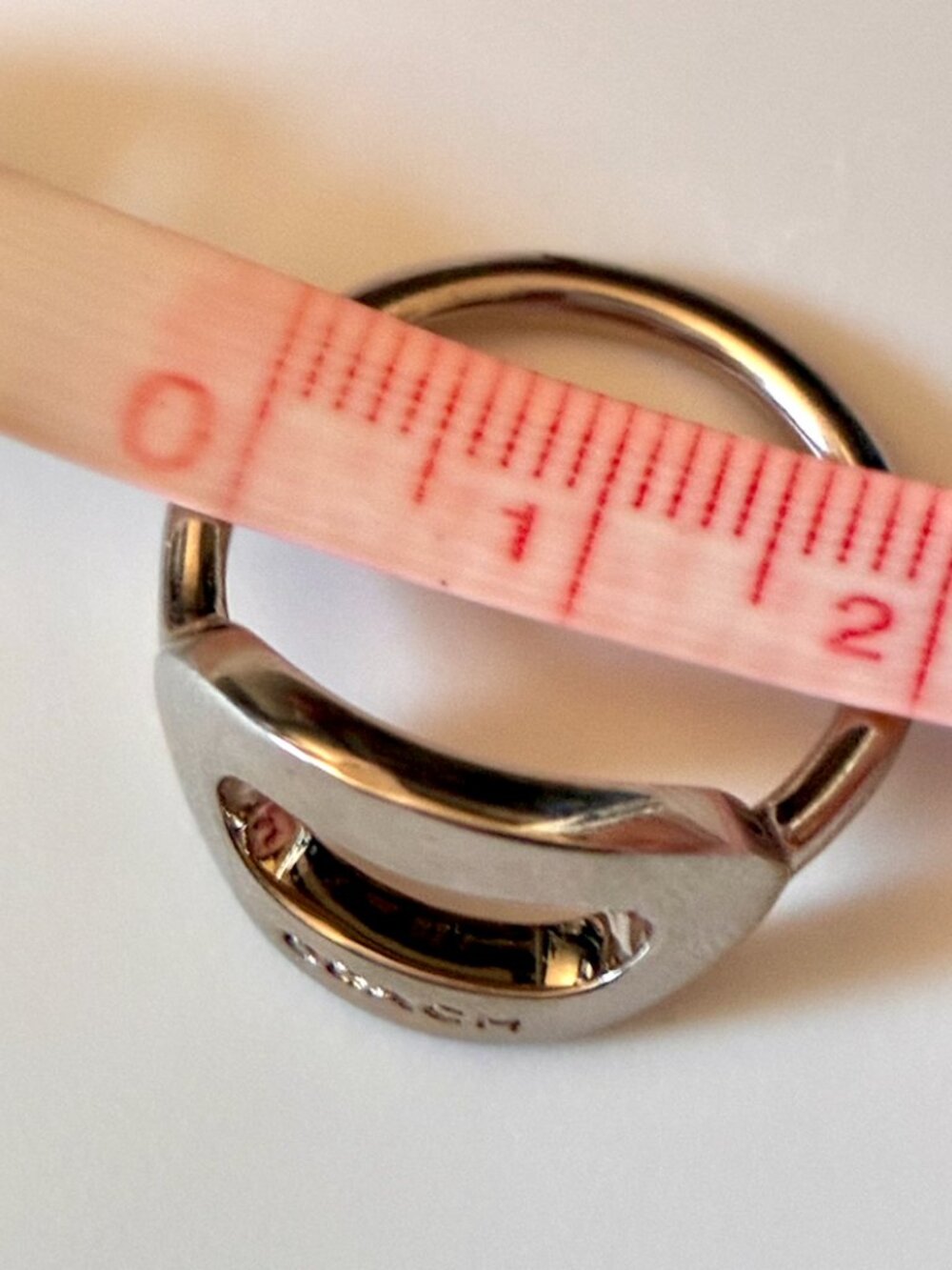🆕 Coach Buckle Ring - Picture 10 of 15